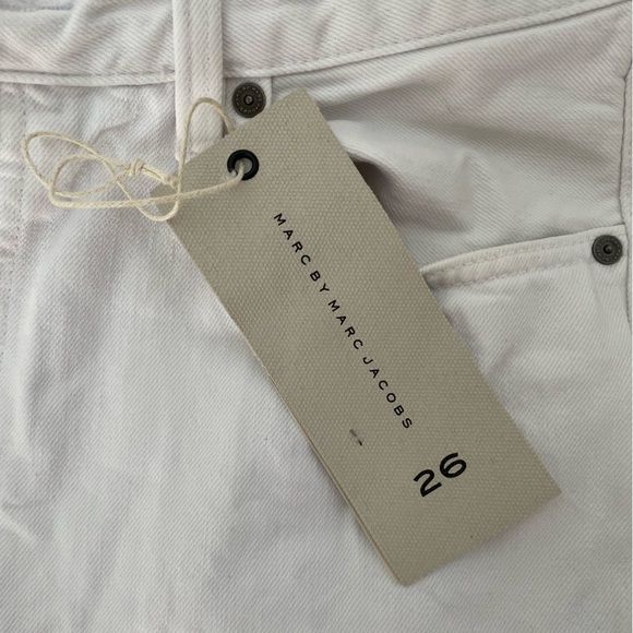 Marc by Marc Jacobs “Big Jean” in Patched-up White - Picture 10 of 14